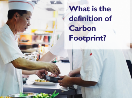 Representation of carbon footprint, emphasizing its significance in measuring environmental impact.