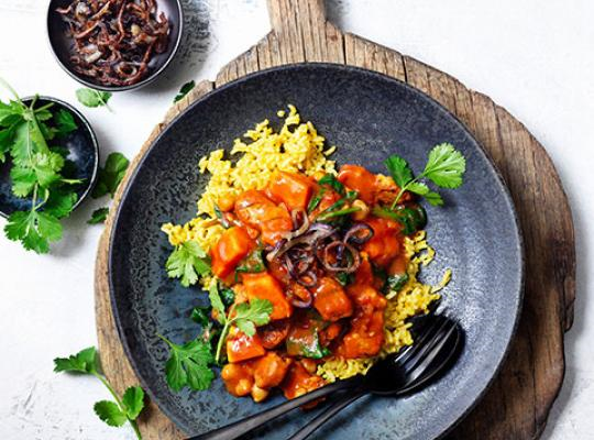 VEGAN SWEET POTATO CURRY