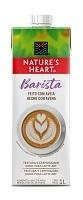 Nature's Heart Karista coffee powder in a rustic setting, showcasing its rich texture and color.