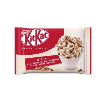 A KitKat ice cream bar featuring crunchy nuts, perfect for a sweet and satisfying snack.