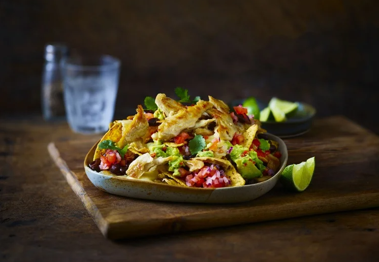 Vegetarian Loaded Nachos recipe