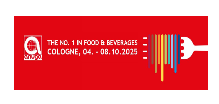 Logo of the Novini Food and Beverage Exhibition featuring stylized text and vibrant colors representing the event's theme.