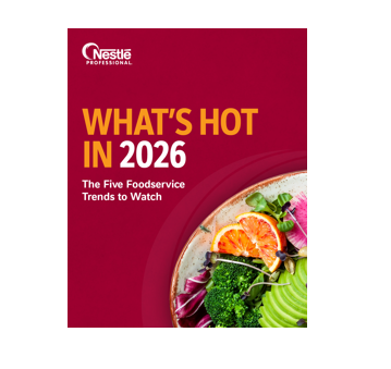 A Plate of colorful fruits and vegetables describing some of the 2026 foodservice trends