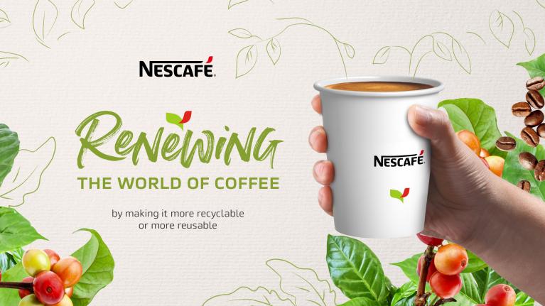 Our new recyclable coffee cup