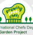 Logo for the International Chef's Day Garden Project.