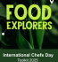 International Chefs Day recipe toolkit showcasing various global cuisines and cooking techniques for aspiring chefs