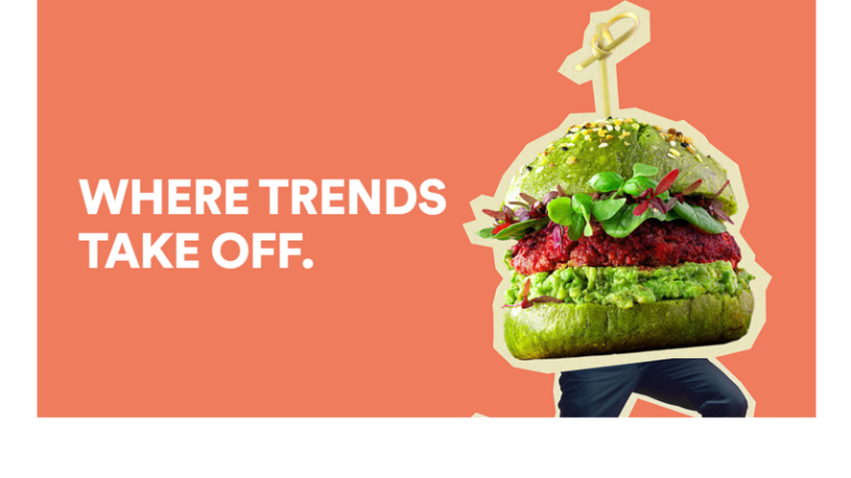 Image representing the theme "where trends take off" for Internoga 2026, showcasing innovative food and hospitality concepts.