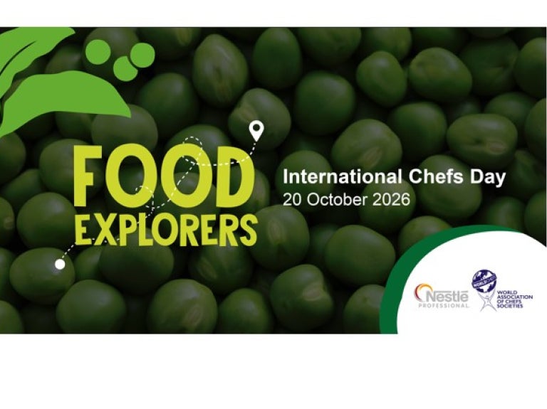 International Chefs Day green peas